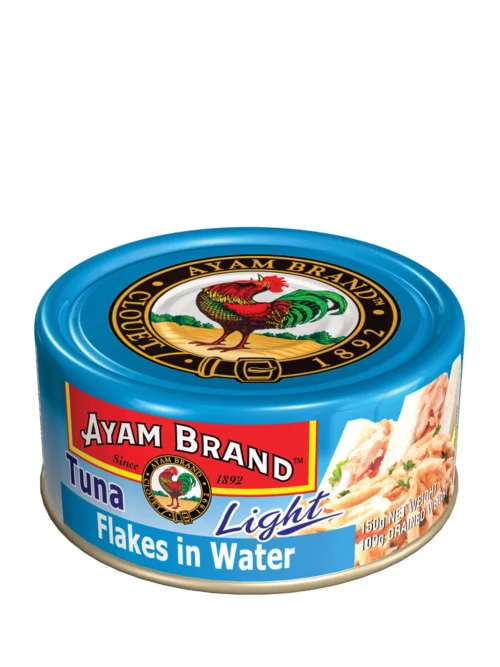 AYAM BRAND TUNA FLAKES IN WATER LIGHT (150G)