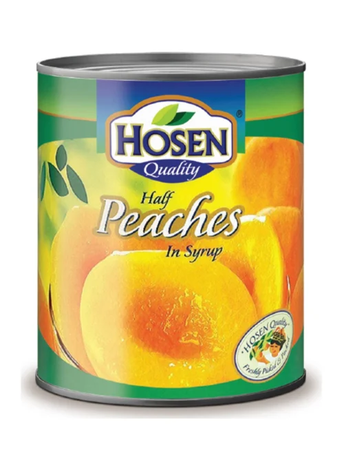HOSEN PEACH HALVES (825G)