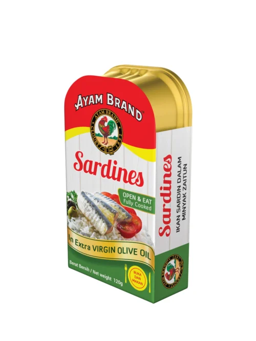 AYAM BRAND SARDINE IN EXTRA VIRGIN OLIVE OIL (120G)